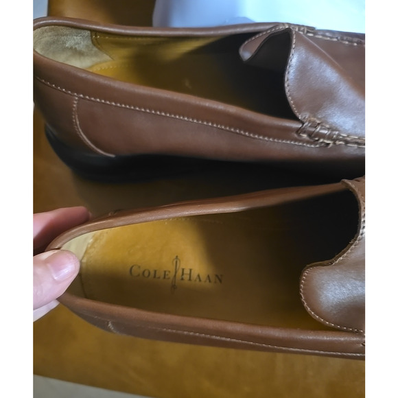 Cole Haan Brown Leather Loafer Slip On Shoes Men\'s Size‎ 13M
